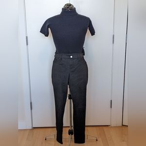 Calvin Klein Skinny Dress Pant Size 2 - Grey Houndstooth